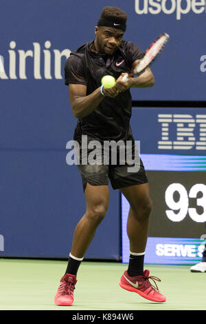 Frances tiafoe (usa) de la compétition à l'US Open Tennis Championships 2017 Banque D'Images