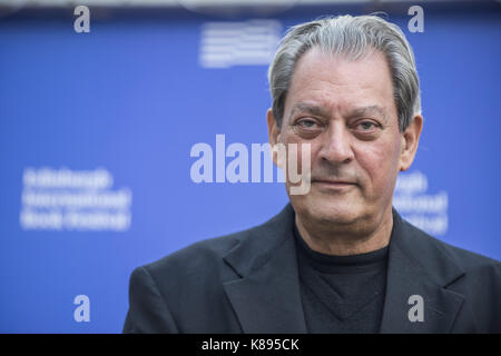 Auteurs assister à un photocall au cours de l'Edinburgh International Book Festival à Charlotte's Place agrémentée d' : Paul Auster où : Édinbourg, Royaume-Uni Quand : 18 août 2017 : crédit d'Euan cherry/wenn.com Banque D'Images