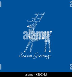 Les salutations de la saison Illustration de Vecteur