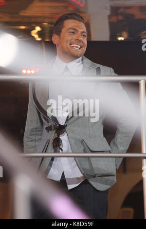 Celebrity big brother l'expulsion qui s'est tenue à la maison de big brother avec : Paul danan où : Manchester, Royaume-Uni Quand : 18 août 2017 Credit : lia toby/wenn.com Banque D'Images