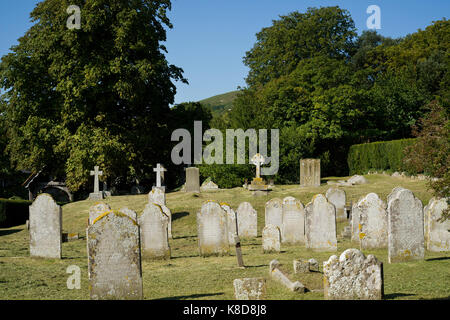 Cimetière Glynde, Glynde, East Sussex, UK Banque D'Images