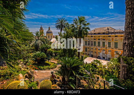 Chiavari Italie Ligurie - villa rocca - voir Banque D'Images