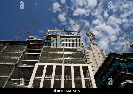 Le développement de Southbank place sur York Road London England Banque D'Images