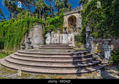 Chiavari Italie Ligurie - villa rocca - Banque D'Images