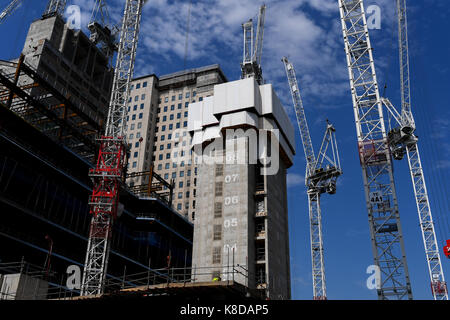 Le développement de Southbank place sur York Road London England Banque D'Images