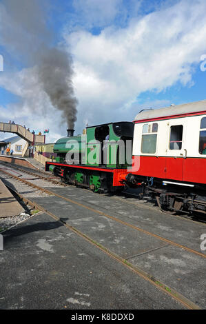 'Monsieur gomer' à furnace évitement. pontypool et blaenavon railway. Banque D'Images