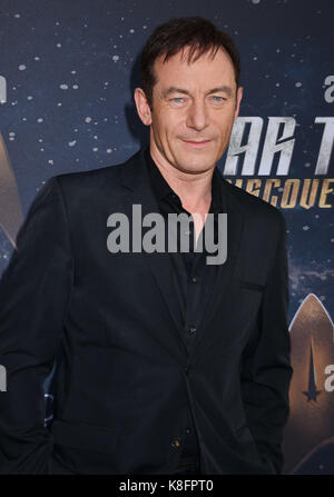 Los Angeles, USA. Sep 19, 2017 Jason Isaacs 027 arrivant à la première découverte de star trek à l'arclight Theatre de Los Angeles le 19 septembre 2017. crédit : tsuni / usa/Alamy live news Banque D'Images