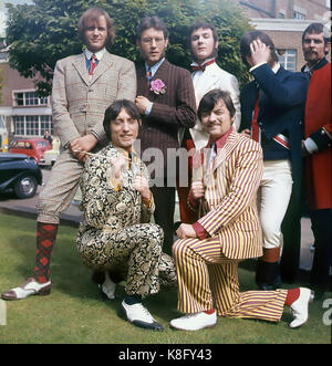 Nouveau groupe pop britannique DE GROUPE VAUDEVILLE en 1967. Banque D'Images