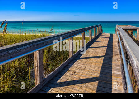 Saint Andrews State Park sur le golfe du Mexique à Panama City Beach en Floride Banque D'Images