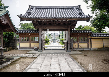 Kumamoto, Japon - 17 juin : temple à tamana ville Préfecture Kumamoto c'est l'un des plus anciens lieux au Japon. Banque D'Images