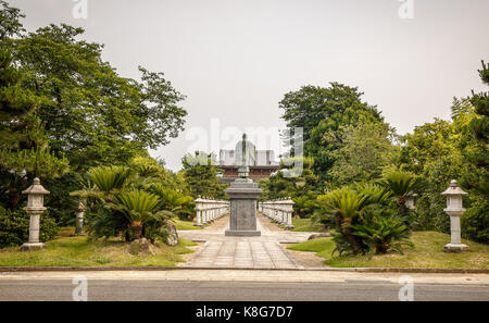 Kumamoto, Japon - 17 juin : temple à tamana ville Préfecture Kumamoto c'est l'un des plus anciens lieux au Japon. Banque D'Images