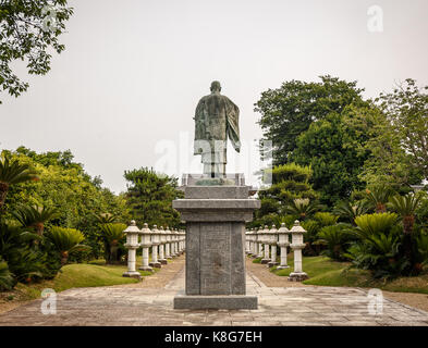 Kumamoto, Japon -17 juin : Temple dans le district de Tamana Préfecture de Kumamoto C'est l'un des plus anciens endroits du Japon. Banque D'Images