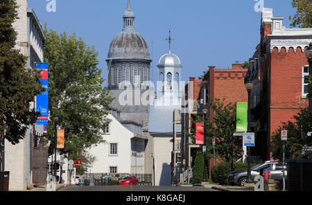 Canada, Québec, Trois-Rivires, rue des Ursulines, Banque D'Images