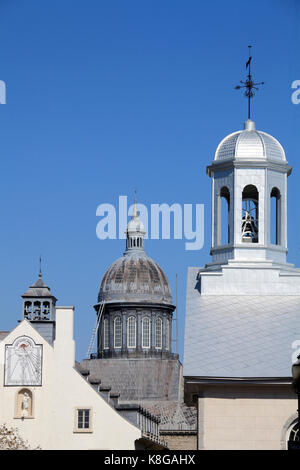 Canada, Québec, trois-Rivières, Monastère des Ursulines, église anglicane St James, Banque D'Images