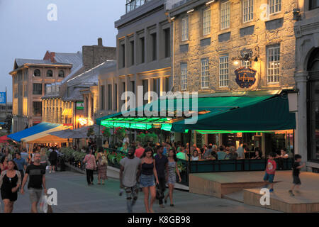 Canada, Québec, Montréal, la place jacques cartier, le vieux Montréal, Banque D'Images