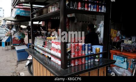 Chbar Ampov vietnamiens Bridg Monivong Phnom Penh Cambodge Zone Ghetto Banque D'Images