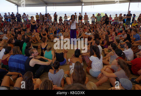 Andancas Dance Festival 2017. Castelo de Vide, Portugal Banque D'Images