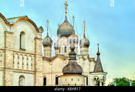 Cathédrale de l'assomption à Rostov Veliky, oblast de Iaroslavl, Russie Banque D'Images