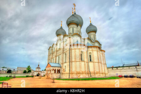 Cathédrale de l'assomption à Rostov Veliky, oblast de Iaroslavl, Russie Banque D'Images