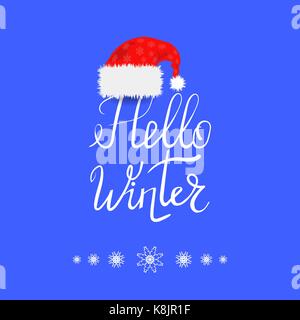 Le lettrage sur fond de ciel bleu Illustration de Vecteur