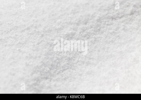 Le territoire couvert de neige en hiver. Photo taken in close-up Banque D'Images