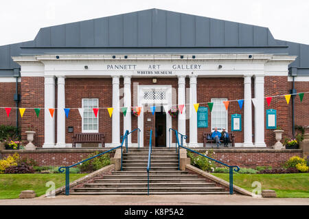 Pannett Art Gallery et Whitby Museum Banque D'Images