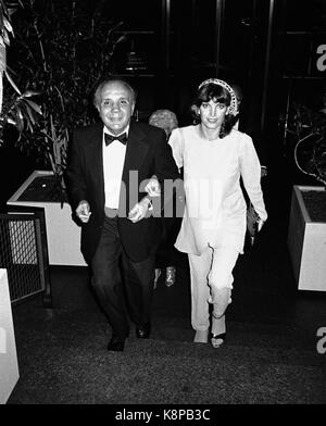 Dossier : Jake Lamotta passe à 95, 20 septembre 2017. Photo prise : New York, États-Unis. Juin 1982. Jake Lamotta A Assisté à un screening de " NEW YORK, NEW YORK " avec une fête à l'appartement de Halston à New York. Juin 1982 © RTMcbride/MediaPunch Credit: MediaPunch Inc/Alay Live News Banque D'Images