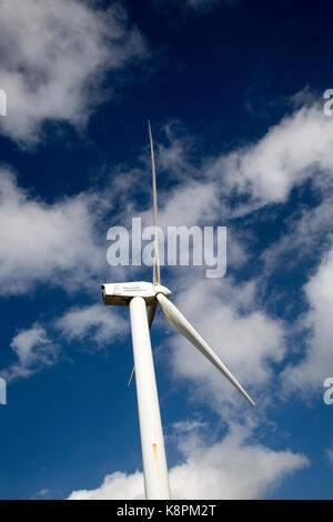 Parque Eolico éolienne parc éolien de Lanzarote, Lanzarote, îles Canaries, Espagne Banque D'Images