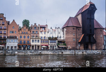 Sons et images de Gdansk Banque D'Images