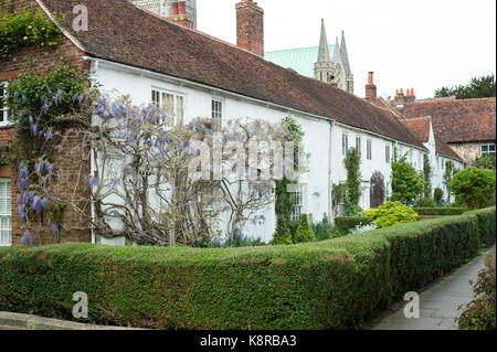 Chambres d'hôtes à Chichester, West Sussex, Angleterre. Banque D'Images