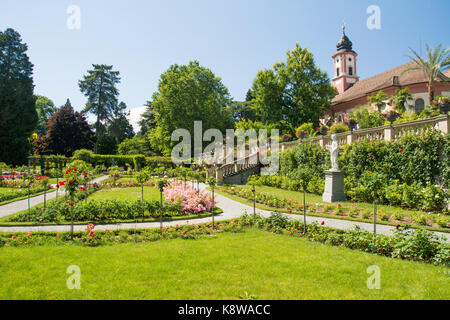 Offres et jardin sur l'île de Mainau, sur le lac de Constance (Bodensee), le sud de l'Allemagne Banque D'Images
