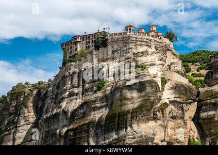 Great Meteoron monastère, Météores, Grèce Banque D'Images