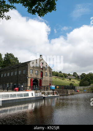 Cleurie centre d'accueil et exposition, Marsden, Huddersfield, West Yorkshire, Angleterre, Royaume-Uni. Banque D'Images