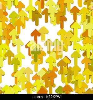 Flèche géométrique transparente motif - vector graphic design de flèches arrondies de l'avant Illustration de Vecteur