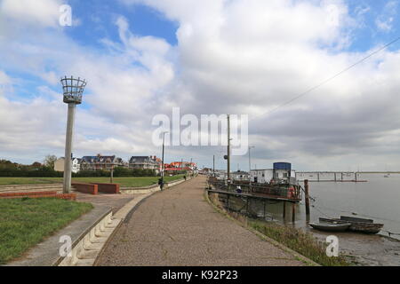 Balise du millénaire, Burnham-on-Crouch, Maldon, Essex, Angleterre, Grande-Bretagne, Royaume-Uni, UK, Europe Banque D'Images