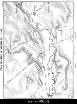 Louis Napoléon Bonaparte Histoire de Cesar Atlas 2 Planche 08 Banque D'Images