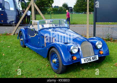 Autour de great Malvern, une petite ville dans le Worcestershire england uk voitures morgan Banque D'Images