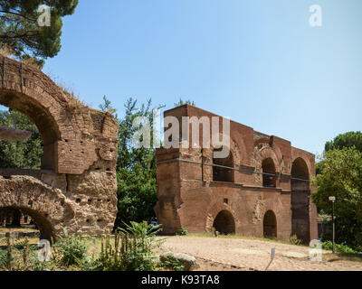 Aqua Claudia, Rome, Italie Banque D'Images