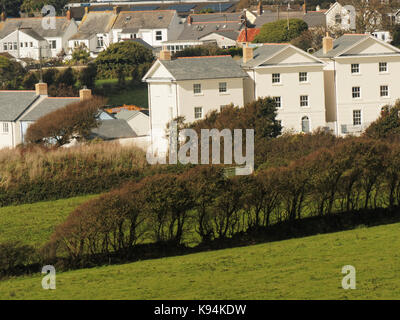 Nansleddan le développement. Duché de Cornouailles building initiative,21, Septembre, 2017 Robert Taylor/Alamy Live News. Newquay, Cornwall Banque D'Images