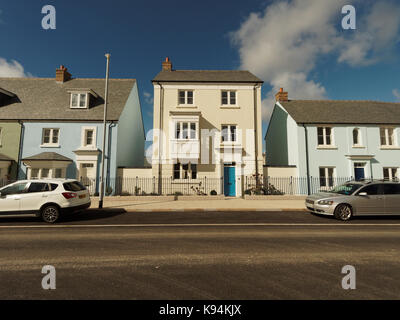 Nansleddan le développement. Duché de Cornouailles building initiative,21, Septembre, 2017 Robert Taylor/Alamy Live News. Newquay, Cornwall Banque D'Images