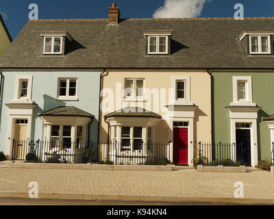 Nansleddan le développement. Duché de Cornouailles building initiative,21, Septembre, 2017 Robert Taylor/Alamy Live News. Newquay, Cornwall Banque D'Images