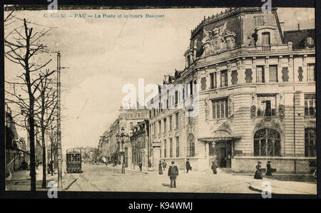 La Poste Cours Bosquet Banque D'Images