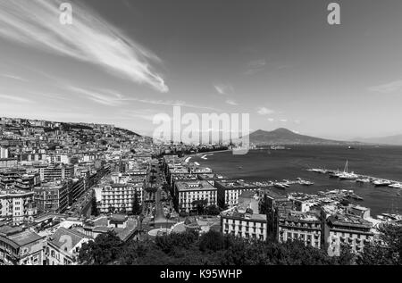 Naples (Campanie, Italie) - le centre historique de la plus grande ville d'Italie. Banque D'Images