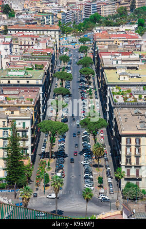 Naples (Campanie, Italie) - le centre historique de la plus grande ville d'Italie. Banque D'Images