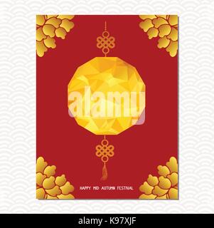 Festival de mi-automne vente design template Illustration de Vecteur