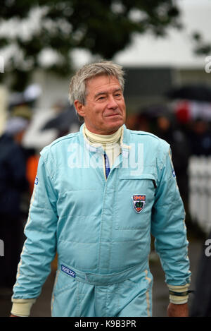 TIFF Needell dans la zone d'assemblage pour le St. Trophée de Marie au Goodwood Revival 2017 Banque D'Images