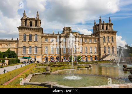 Le Palais de Blenheim Oxfordshire England Banque D'Images