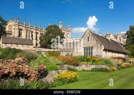 Memorial Gardens Christ Church College Oxford Oxfordshire England Banque D'Images