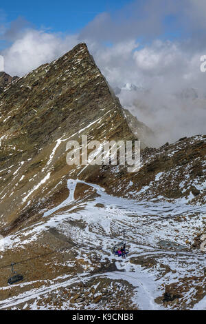 Top Mountain Star Cafe et Restaurant, Obergurgl, Austria Banque D'Images