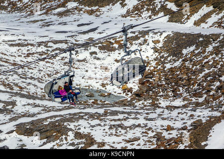 Top Mountain Star Cafe et Restaurant, Obergurgl, Austria Banque D'Images